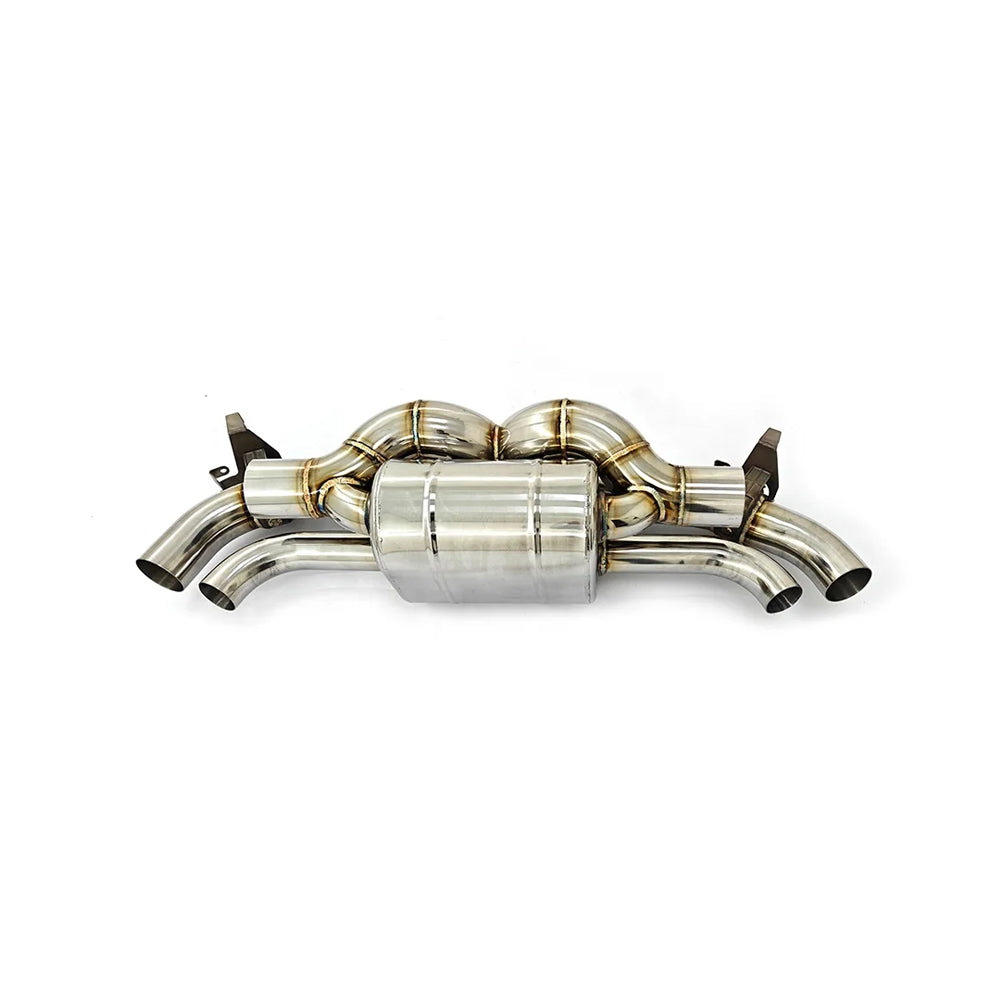 Porsche 911 992.1 Turbo S 3.8T valved axleback exhaust system