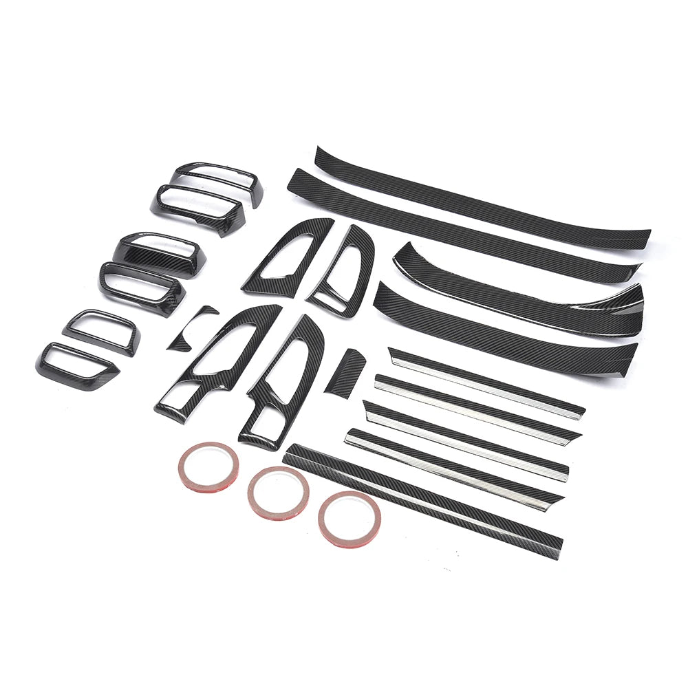 Porsche Cayenne 958.2 carbon fiber dashboard and interior trim set
