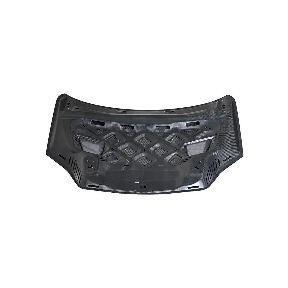 Porsche Cayenne 9Y0.2 dry carbon fiber hood inner side