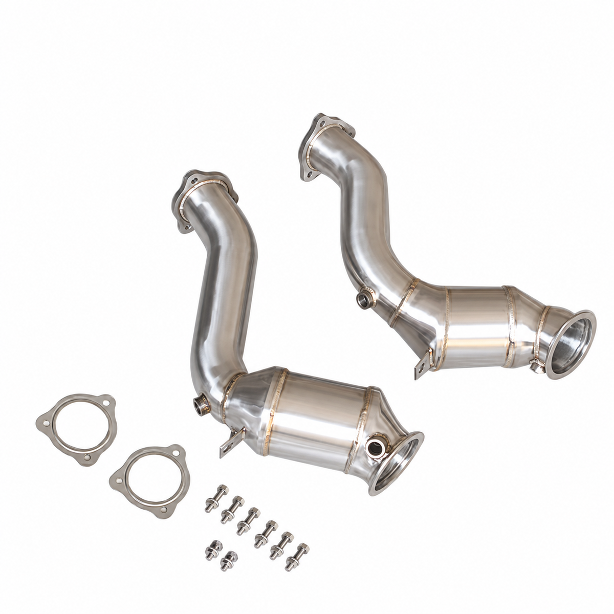 Porsche Cayenne S GTS 958.2 catless downpipes for 3.6T twin-turbo V6