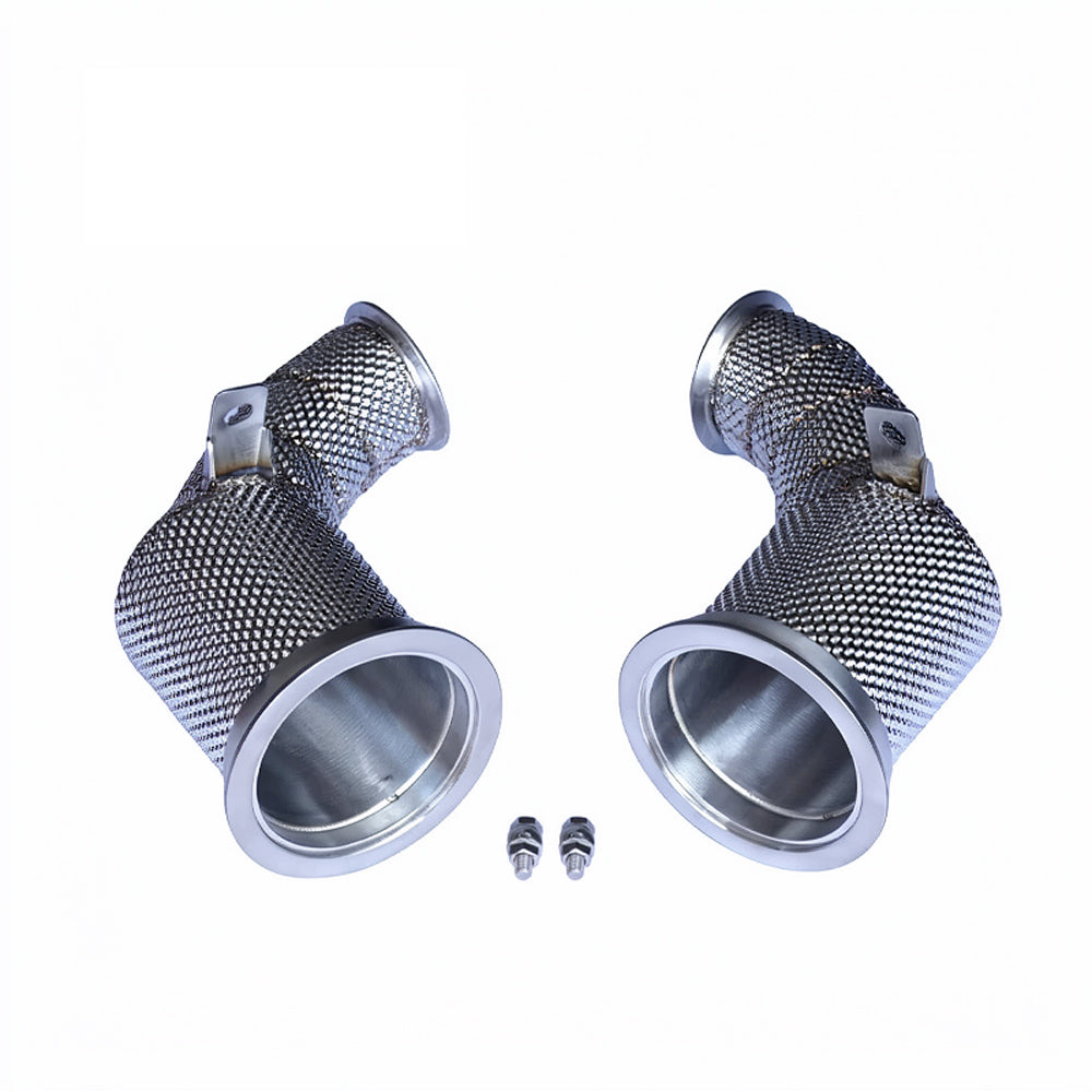 Porsche Panamera 971 2.9T SS304 catless downpipes