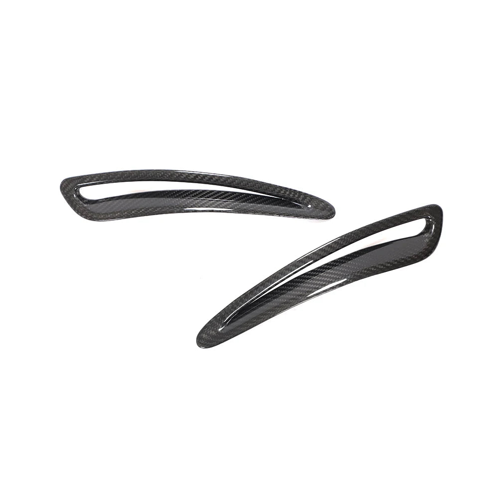 Toyota GR Supra A90 dry carbon fiber hood vent trims