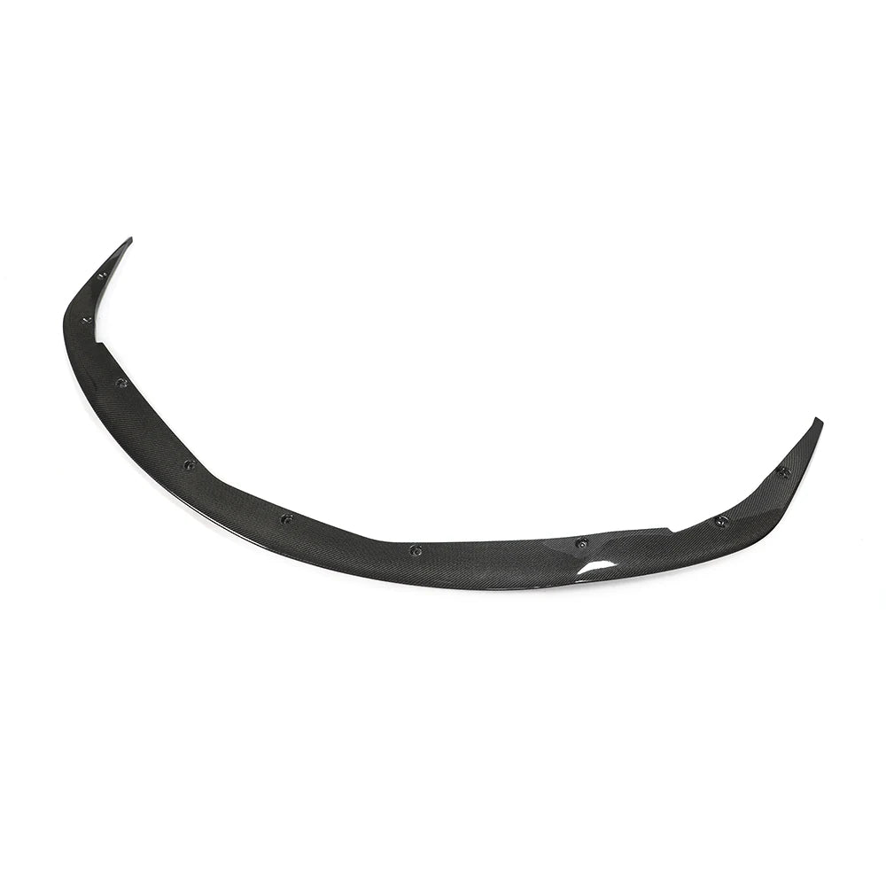 Gloss carbon fiber front splitter for Toyota Supra A90