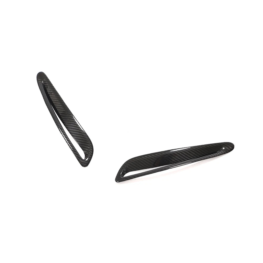 Toyota Supra MK5 carbon fiber hood vent trims
