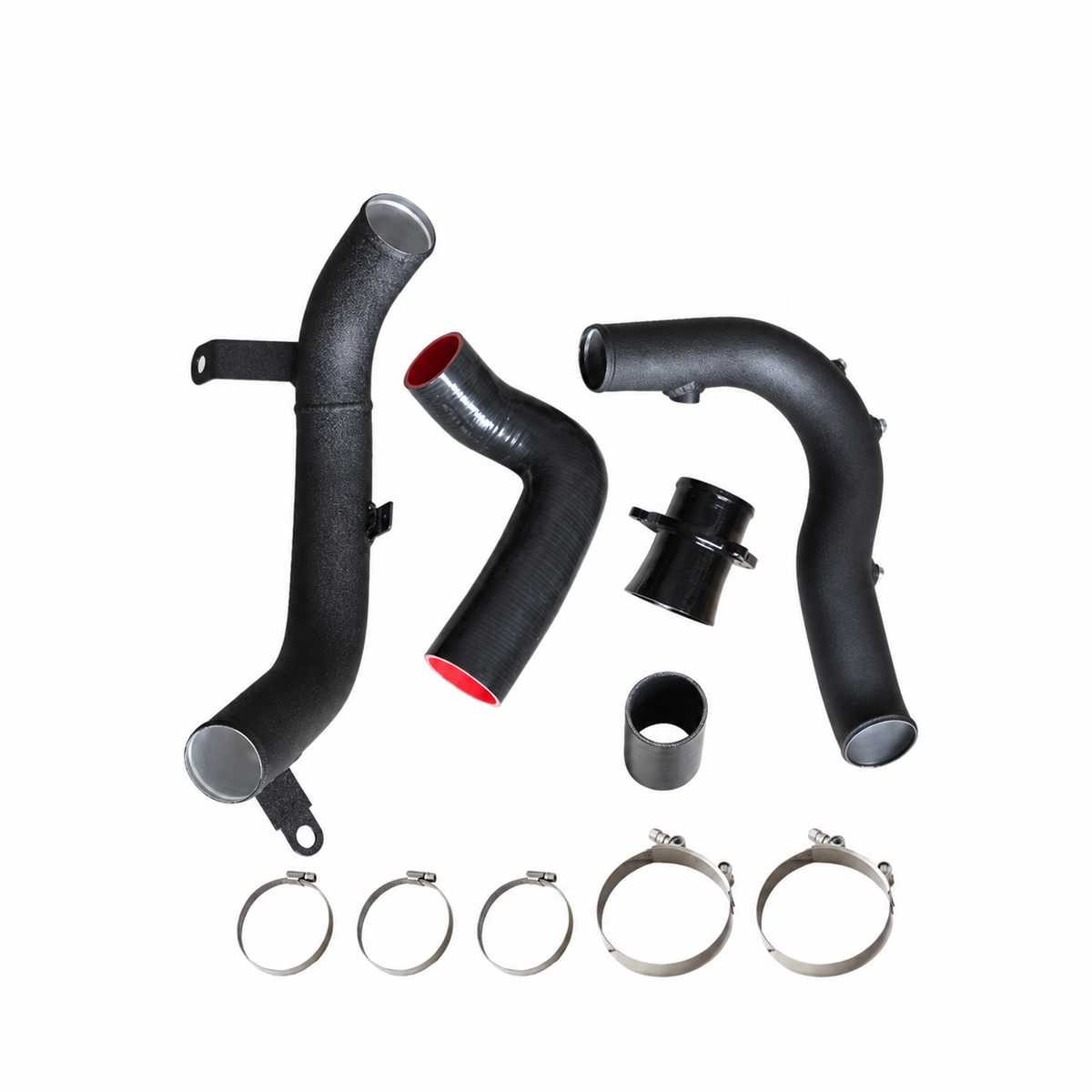 VW Golf GTI R MK7 Audi A3 S3 8V EA888 Gen 3 charge and boost pipe kit with couplers clamps and adapter